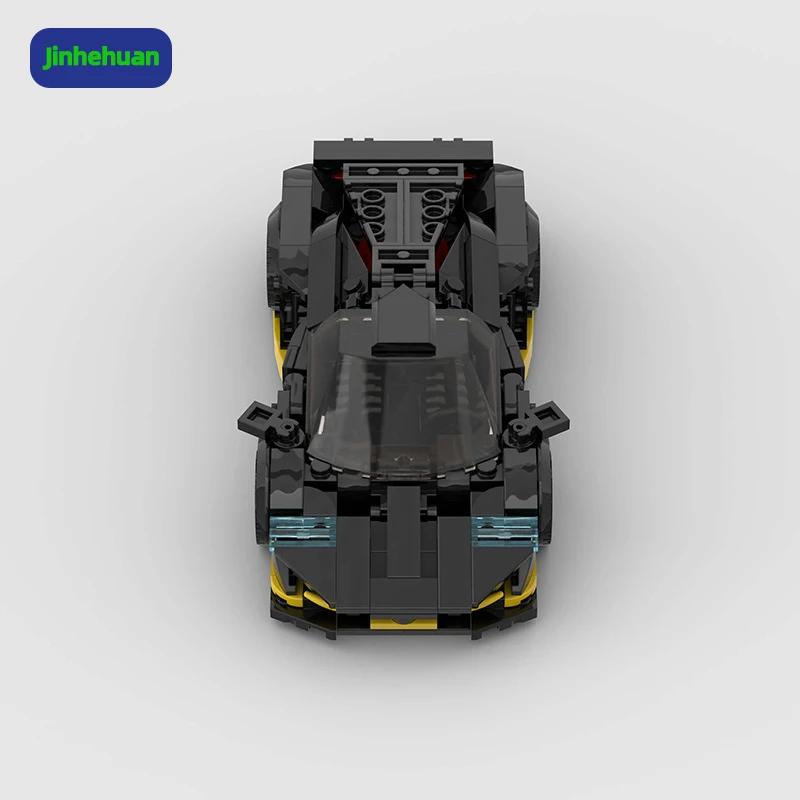 Hypercar Signature — Noir & Jaune
