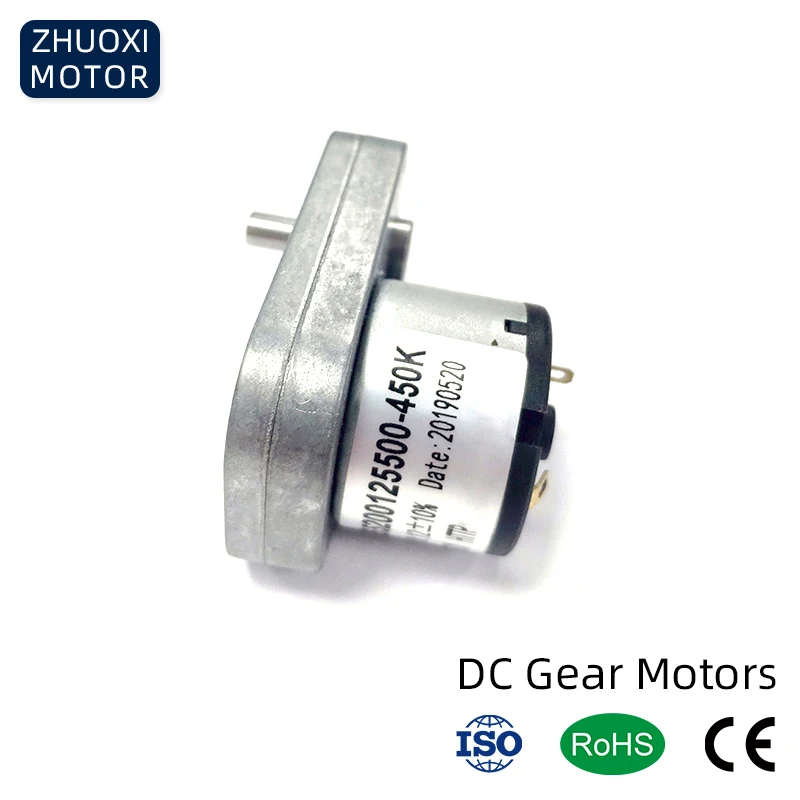 Washing Machine Parts Mini Geared Motor Dc 12v 230 Rpm Torque 2.5 Kgf.cm For Portable Wash
