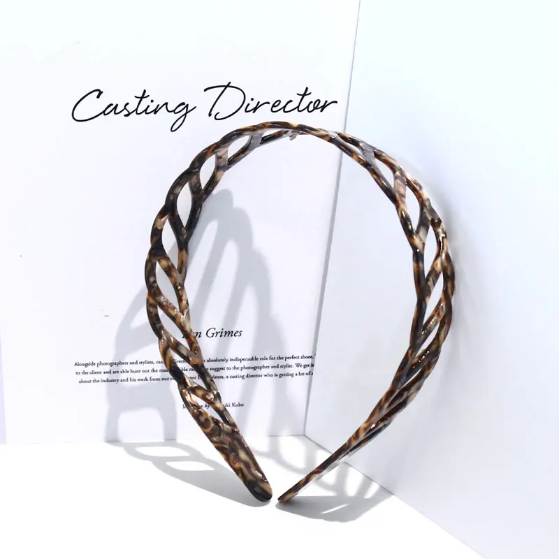 Thin tortoise shell headband - België