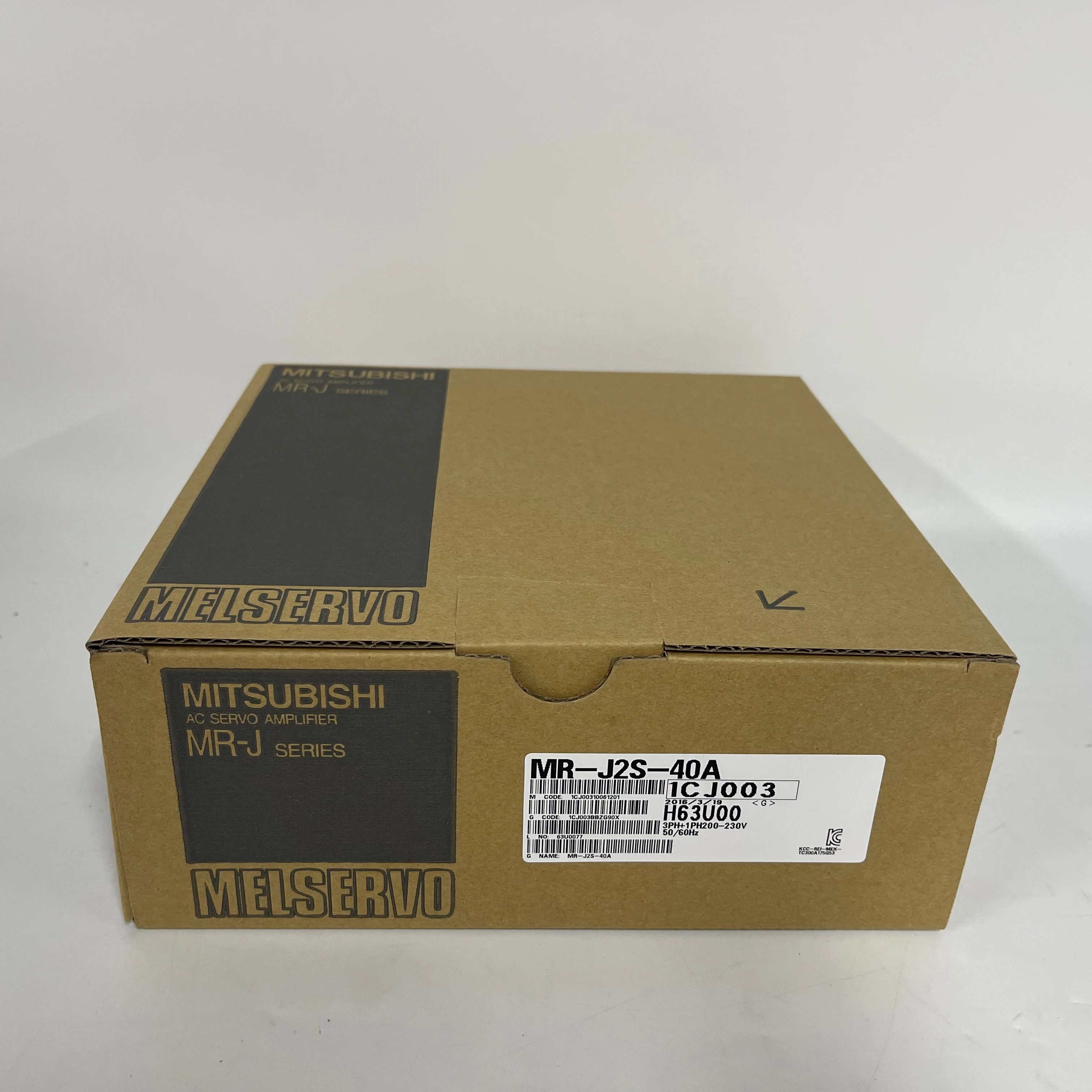 MITSUBISHI ELECTRIC AC Servo Amplifier MR-J2S-40A