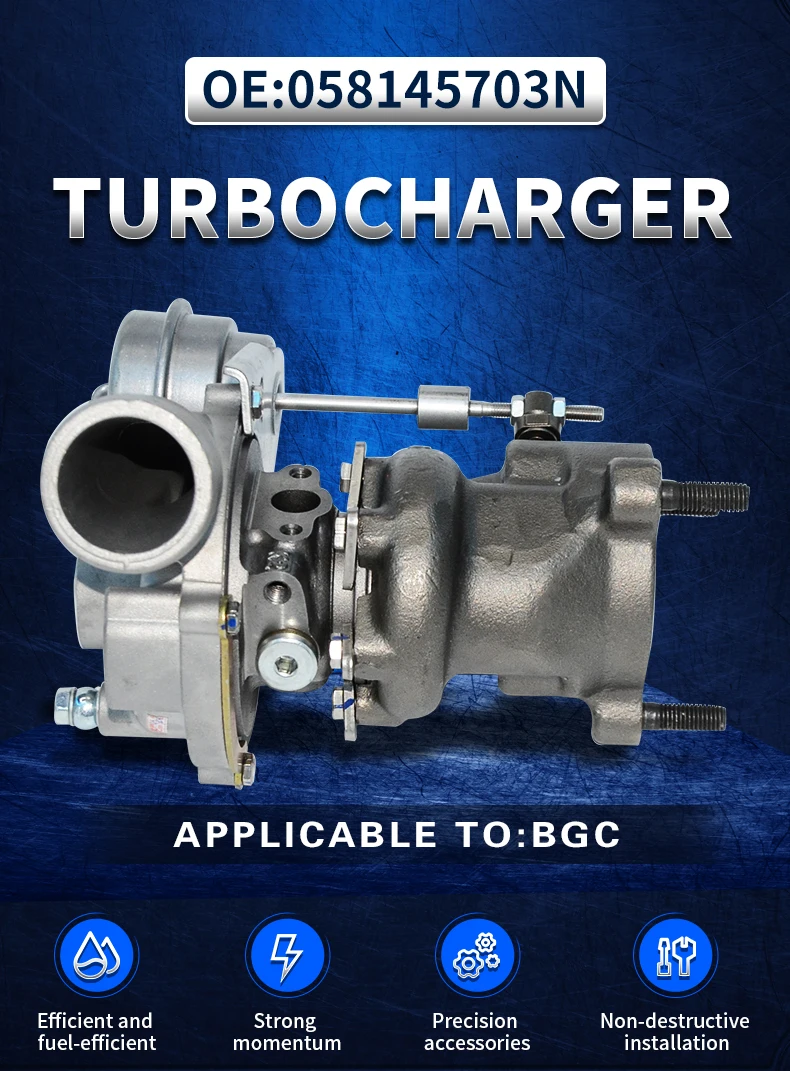 Gasoline Engine Parts Turbocharger 058145703n Turbocharger & Parts For