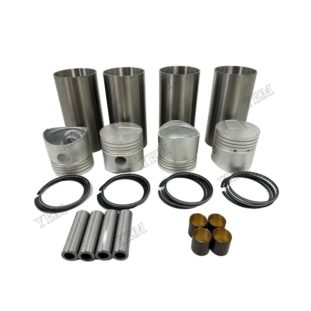 K4D Cylinder Liner Kit Fits for Mitsubishi Engine Rebuild Kit 5