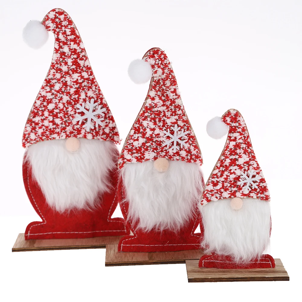 2023 Wooden Swedish Tomte Gnomes Santa Tabletop Decor Christmas ...