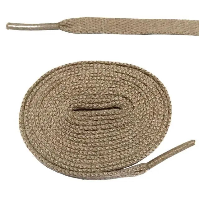 Cheap 8mm Wide Of Black White Flat Shoelace Kids Adult Shoe Laces For