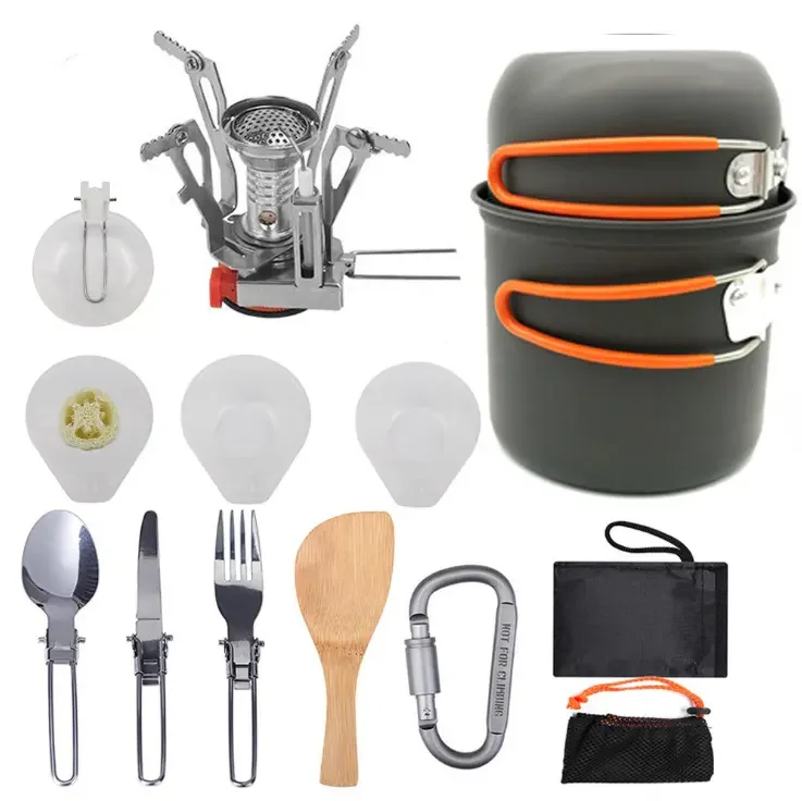 Durable Camping Cookware Portable Efficient Gear