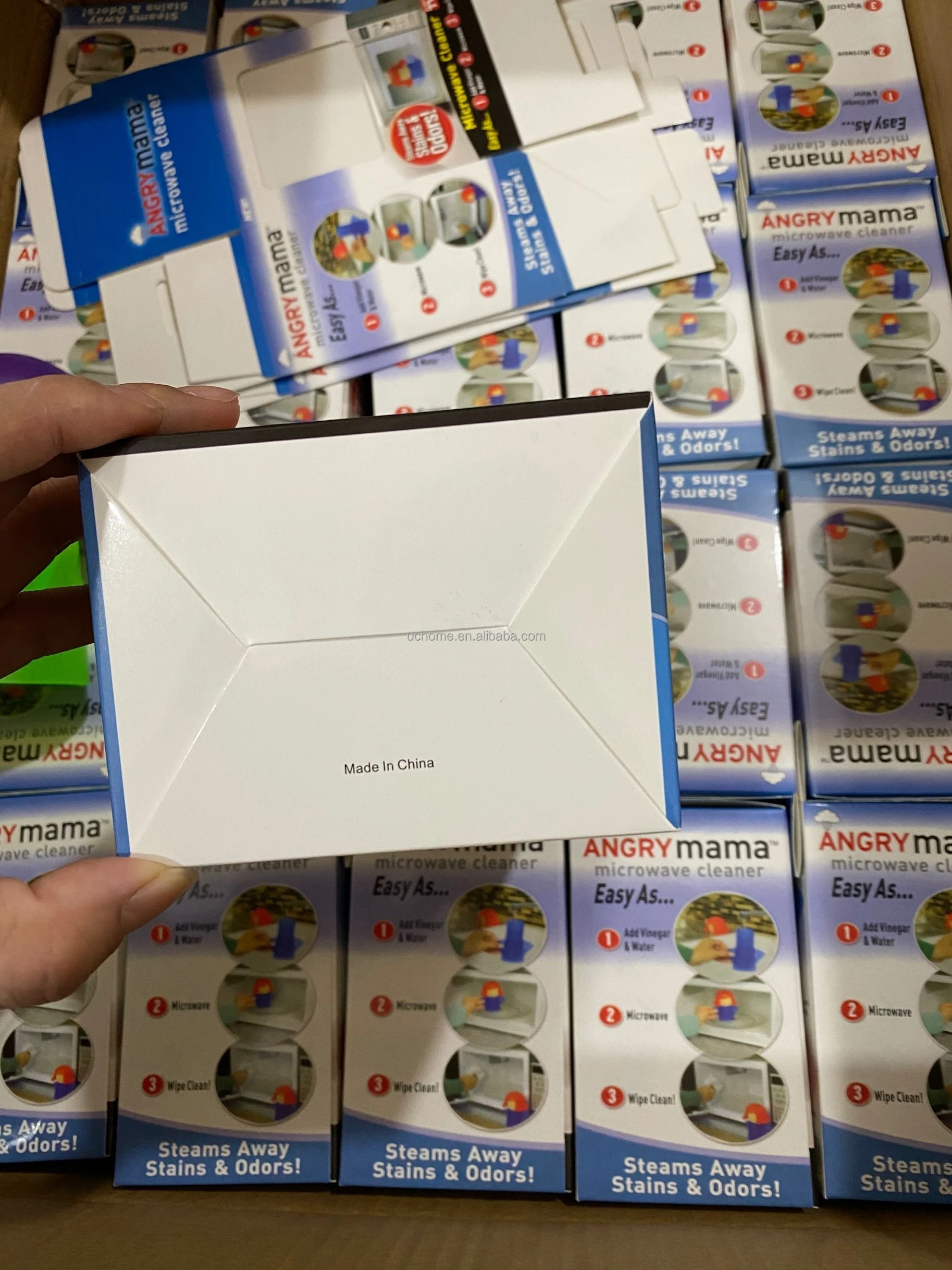 uchome微波炉清洁剂愤怒妈妈烤箱蒸汽清洁剂电器,电视店酷妈妈