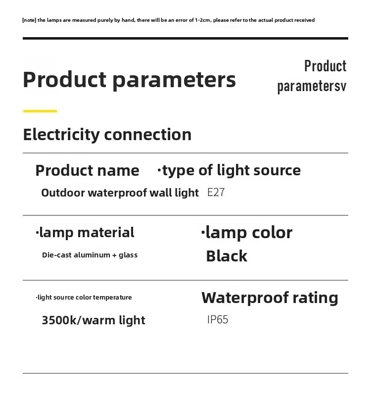 Specifications