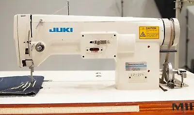 Single Needle Lockstitch Zig Zag Embroidery Machine - Used Jukis