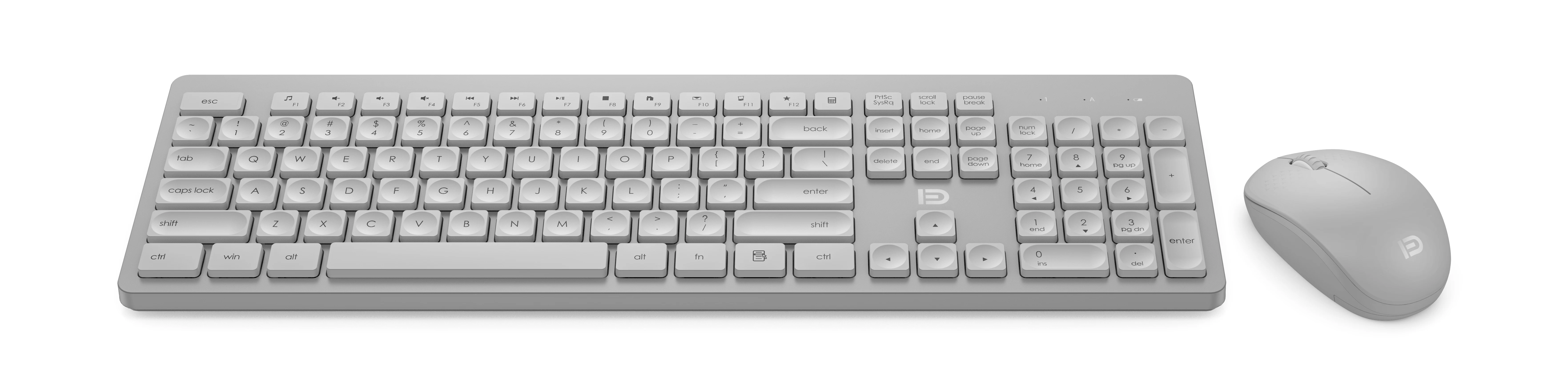 FD IK7300 Customization Wireless Keyboard Mouse Mini Laptop Usb Status Multimedia Style Slim Keys Origin Human Type