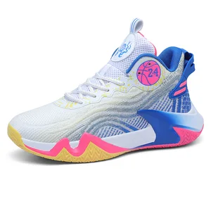 High Top Basketball Shoes New Nets Youth Sports Shoes PU Sole Basketball Shoes