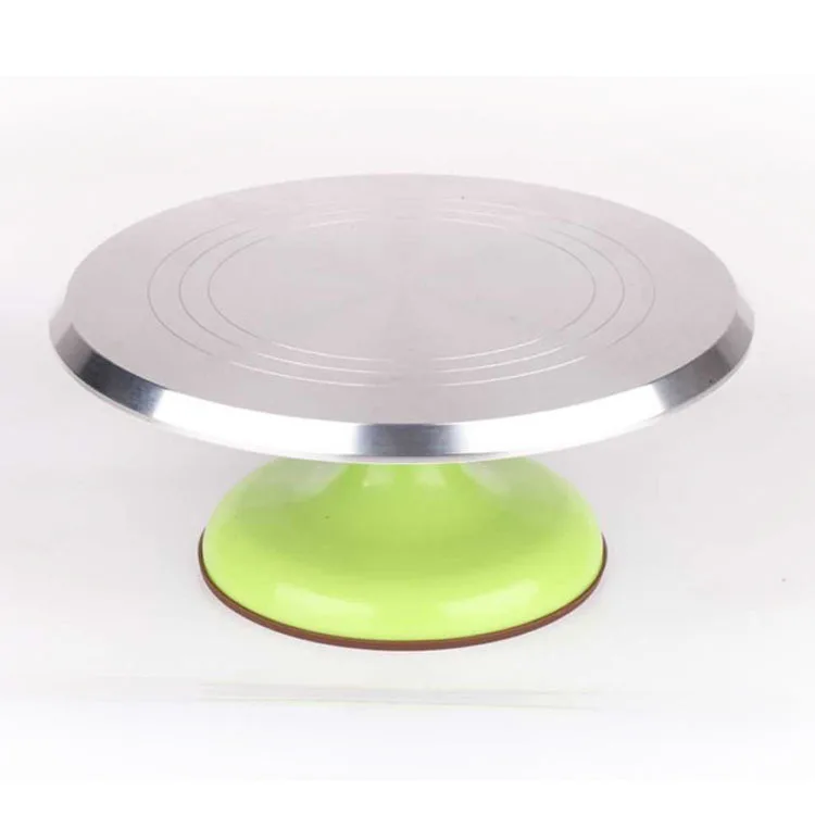 Aluminum Alloy Cake Stand Rotating Cake Decoration Turntable Tools ...