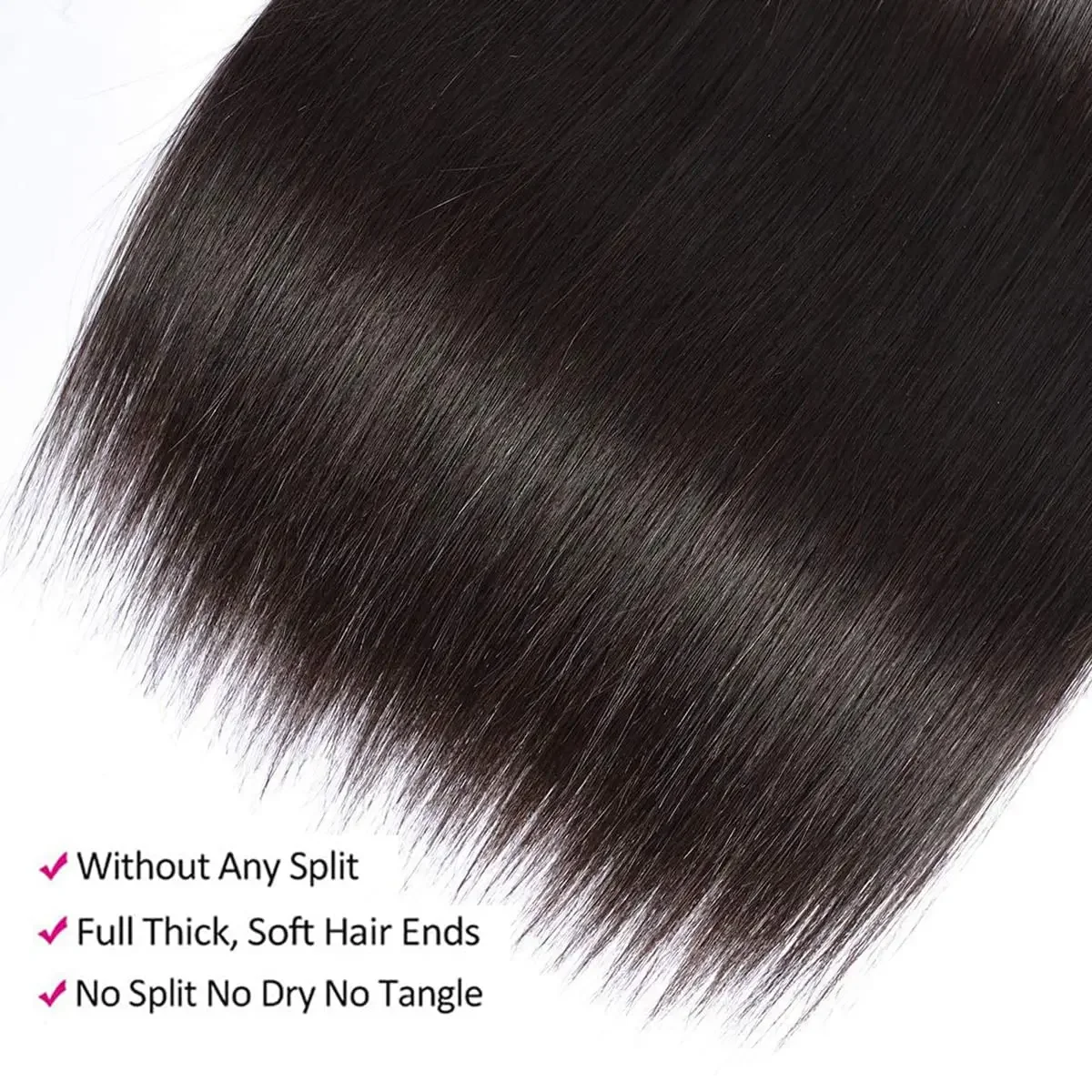 Rohe indische glatte Haarbündel 12A 30 32 Echthaarbündel brasilianische glatte Haarverlängerungen in Top-Qualität für Frauen_voghion.com