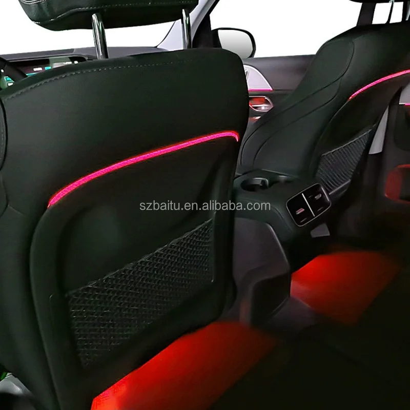 車内LEDライトアンビエントライト64色メルセデスベンツCクラスW205C