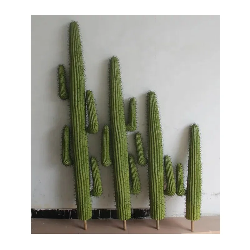 100/130/170/200cm höhe kunststoff kaktus pflanzen garten landschaft  dekorative künstliche kaktus pflanzen, kaktus künstliche plantas