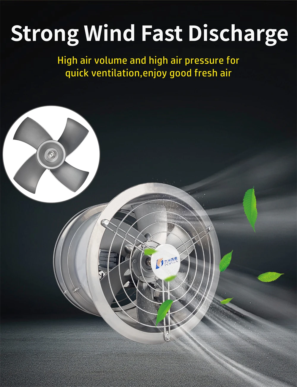 Type Air Circulation Fan, Cast, 220V, Electric - detail 10