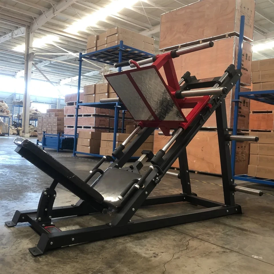 Professional Commercial Leg Trainer Plate Loaded 45 Degree Multi Gym Fitness Equipment Linear