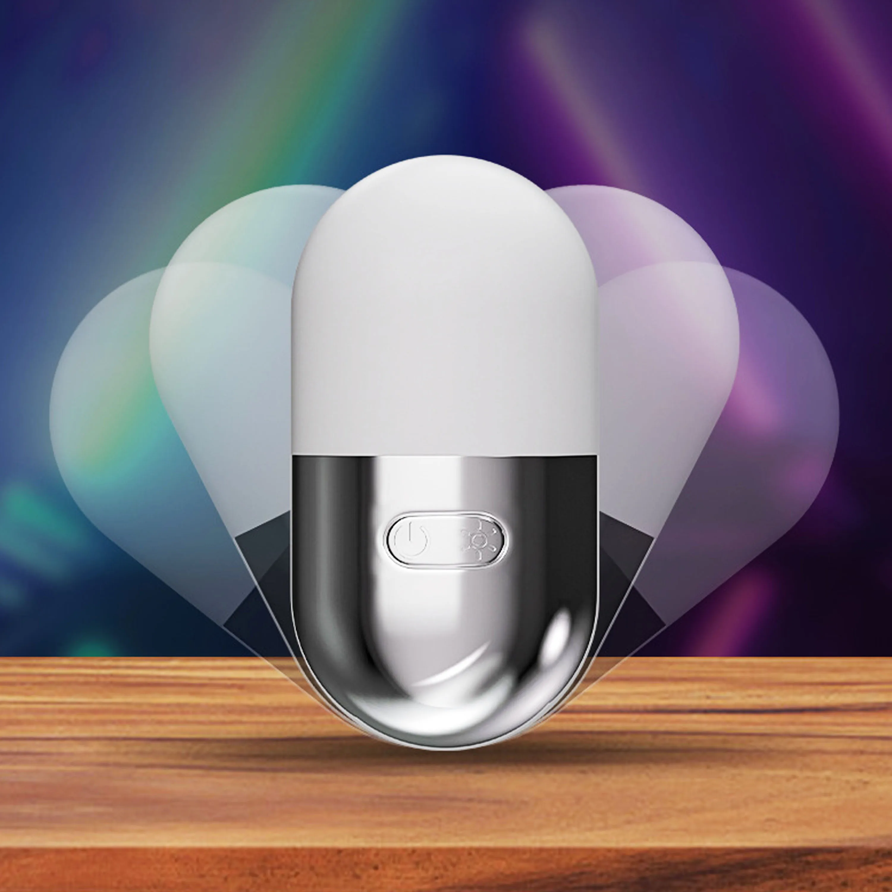 новинка 2025, RGB-кружка, детская игрушка, подарок, прочный, портативный, перезаряжаемый светодиодный ночник с тёплым светом для спальни, фонарик для кемпинга