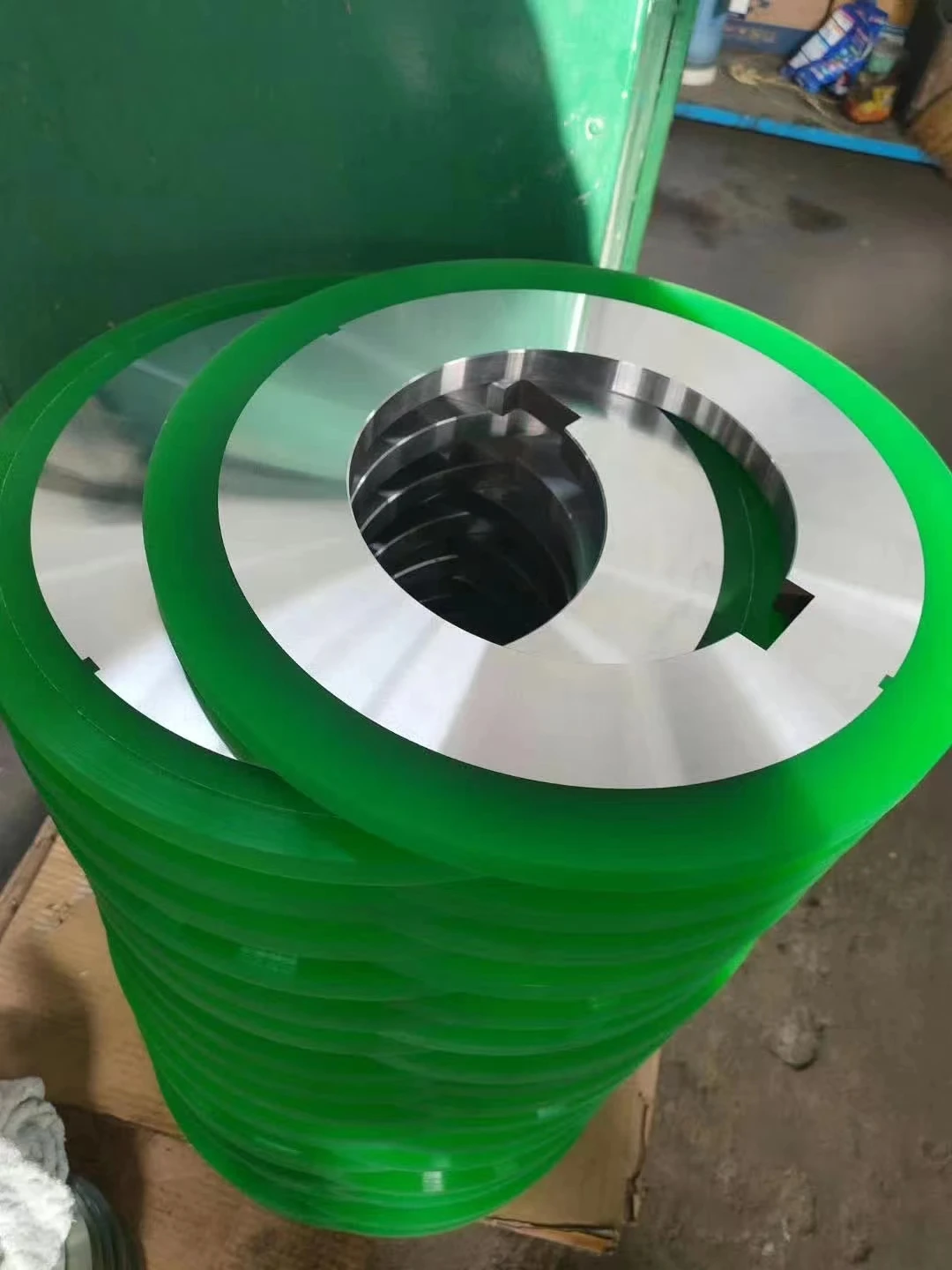 Coil Processing Roll Shear Knives Plate Cutting Blades High Precision Slitter Knife for Steel Coil Processing Line