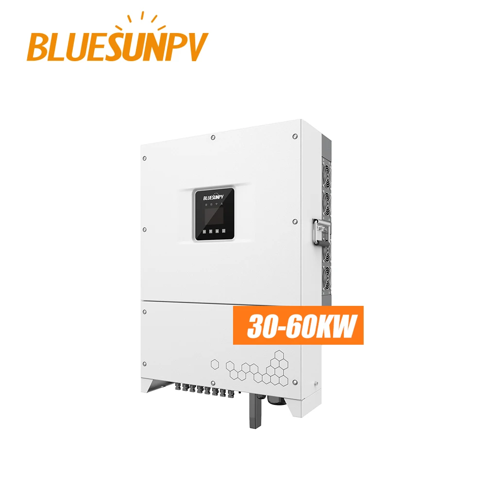 Bluesun Grid Tie Solar Power Inverter 30000w 30000watts 30Kw Solar Inverter On Grid Solar Panel Inverter