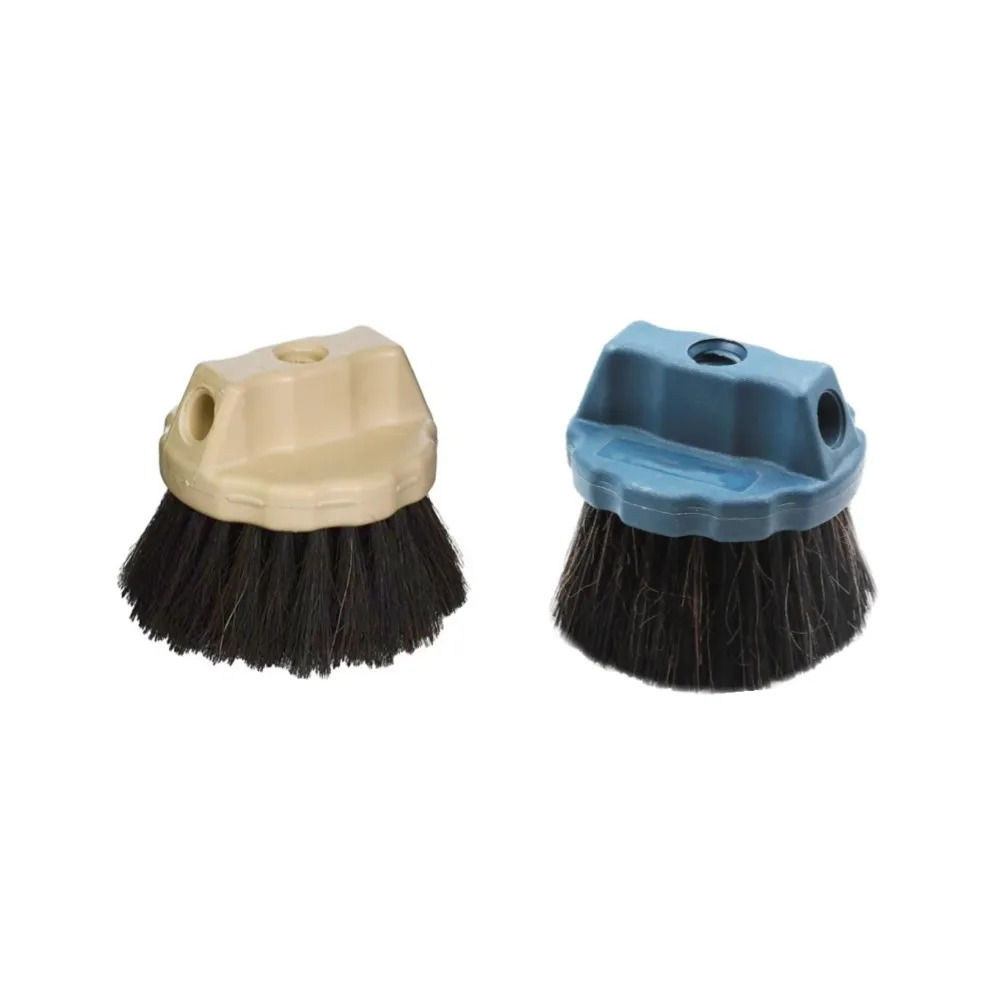 Factory Supply Custom Logo 2-1/2 Bristles Horse Hair Round Drywall Texture Brush Stippling Texture Brush