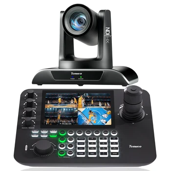 Tenveo VHD20H-4K NDI PTZ Camera with 20x Zoom & AI Tracking