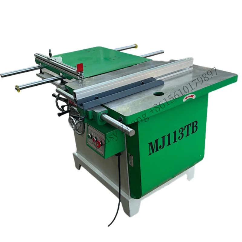 Mj113td Farm Woodworking Machinery Horizontal Circular Panel Saw Machine Vertical Multifunctional Cutting Wood Saw Machine