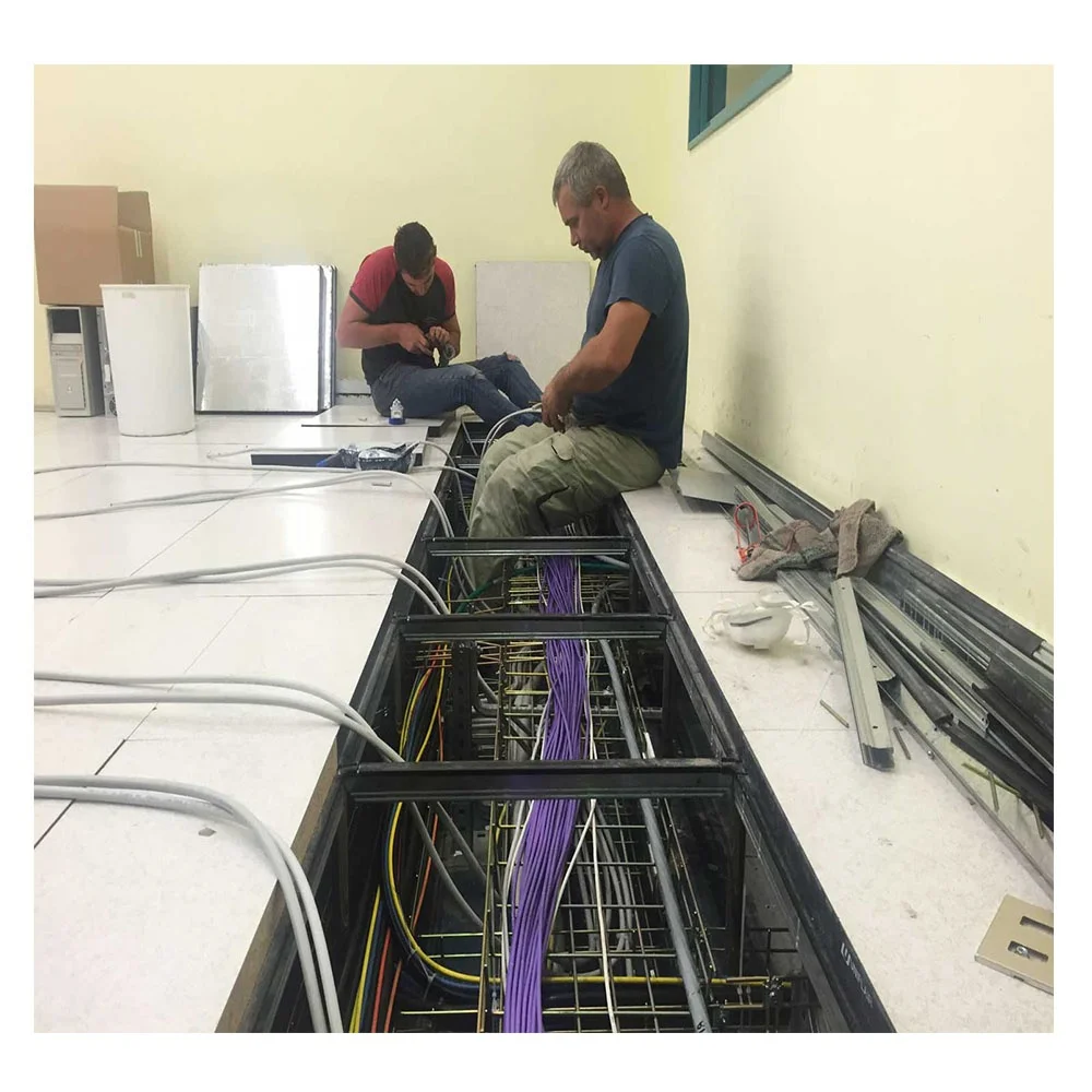 Control Room Hpl Access Floor Panel Antistatic Hpl Finish Floor