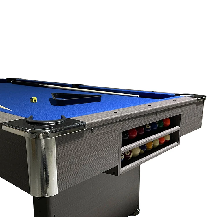 Factory Sale Luxury 7 FT Portable Pool Table Set Movable Billiard Table with Portable Accessories Home Use MDF Cushion Material