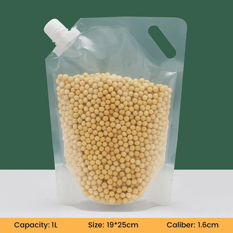 Wholesale Recyclable Clear Packaging Storage Bag 5kg 10kg Grain Sealed Bag