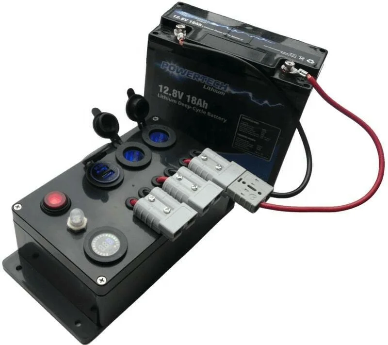 HOT Auto Electronics System Control Distribution 50A Connector Plug DC 12V Mini Power Box