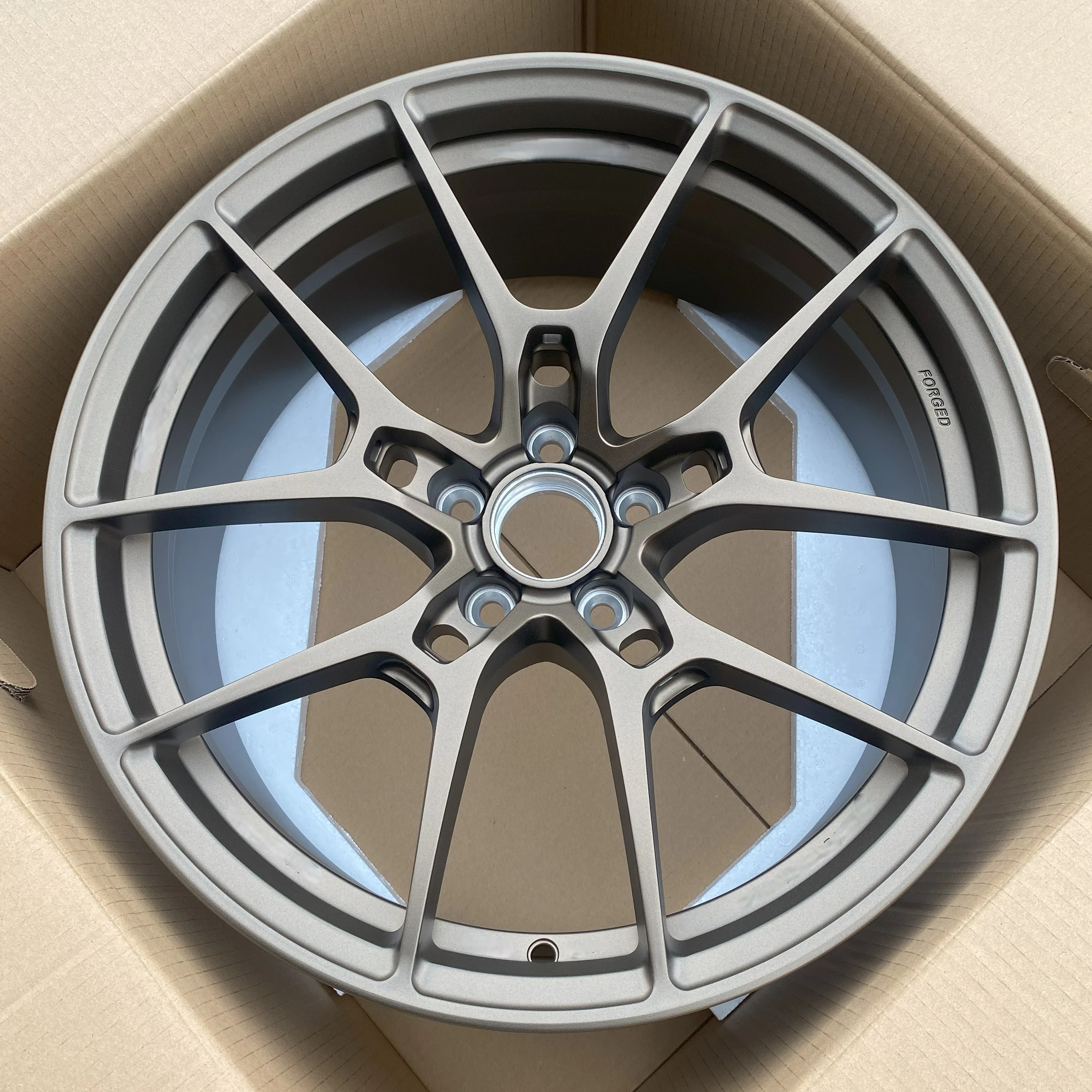 GVICHN one piece custom forged wheels for sports car 16 - 26 inch aluminum alloy rims 5x112 5x114.3 5x120 monoblock wheel hub