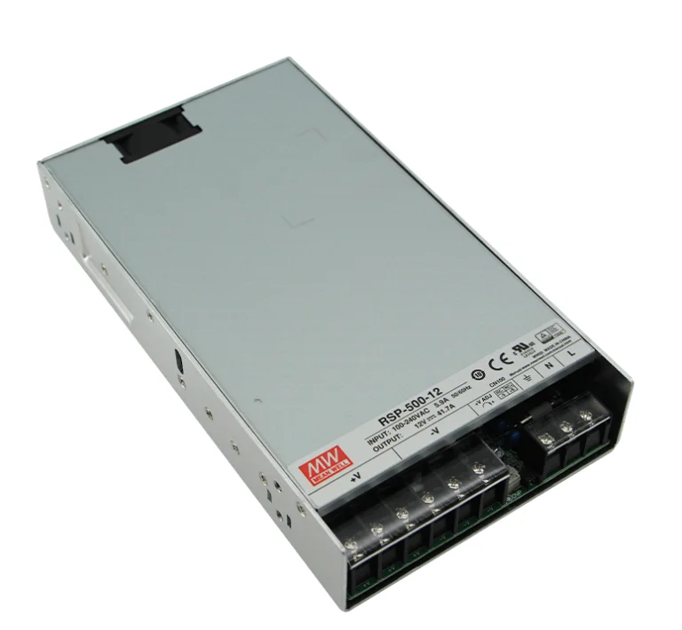 Mean Well Rsp-500-12 12V 500W 48V Switching Adjustable Dc For Led Screen Switch Mode Power Supply
