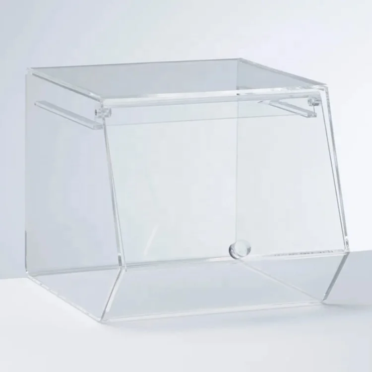 Transparent Stackable Acrylic Candy Box Acrylic Candy Display Sweets Case with a Sliding Lid