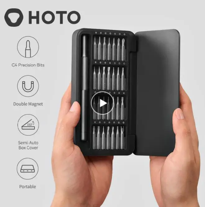 HOTO Precision Screwdriver 28 in 1 Set Small Screwdriver  Electronics Screwdriver Set Repair Tool Kit