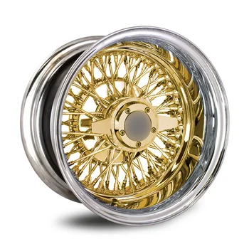 Steel Wire Wheels 13x5.5 13x7 14x7 15x7 Cross Lace 36 72 Spokes Reverse ...