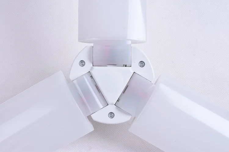 Энергосберегающая люстра E27 B22 потолочная лампа из фольги складной регулируемый угол с 3 лезвиями вентилятора 45