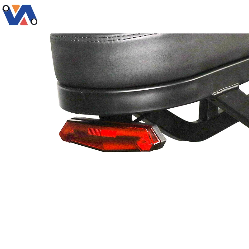 product new image v20 plastic waterproof bike tail light for fat bike electric e bike replacement rear warning light-8