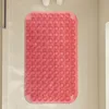 Almohadilla rectangular de silicona - rosa claro