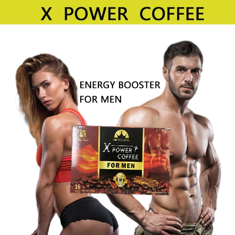 Power Coffee Man Caramel B10 Instant Black Coffee Sweet Taste Packaged Bag Top Grade 24 Months Shelf Life Winstown Men