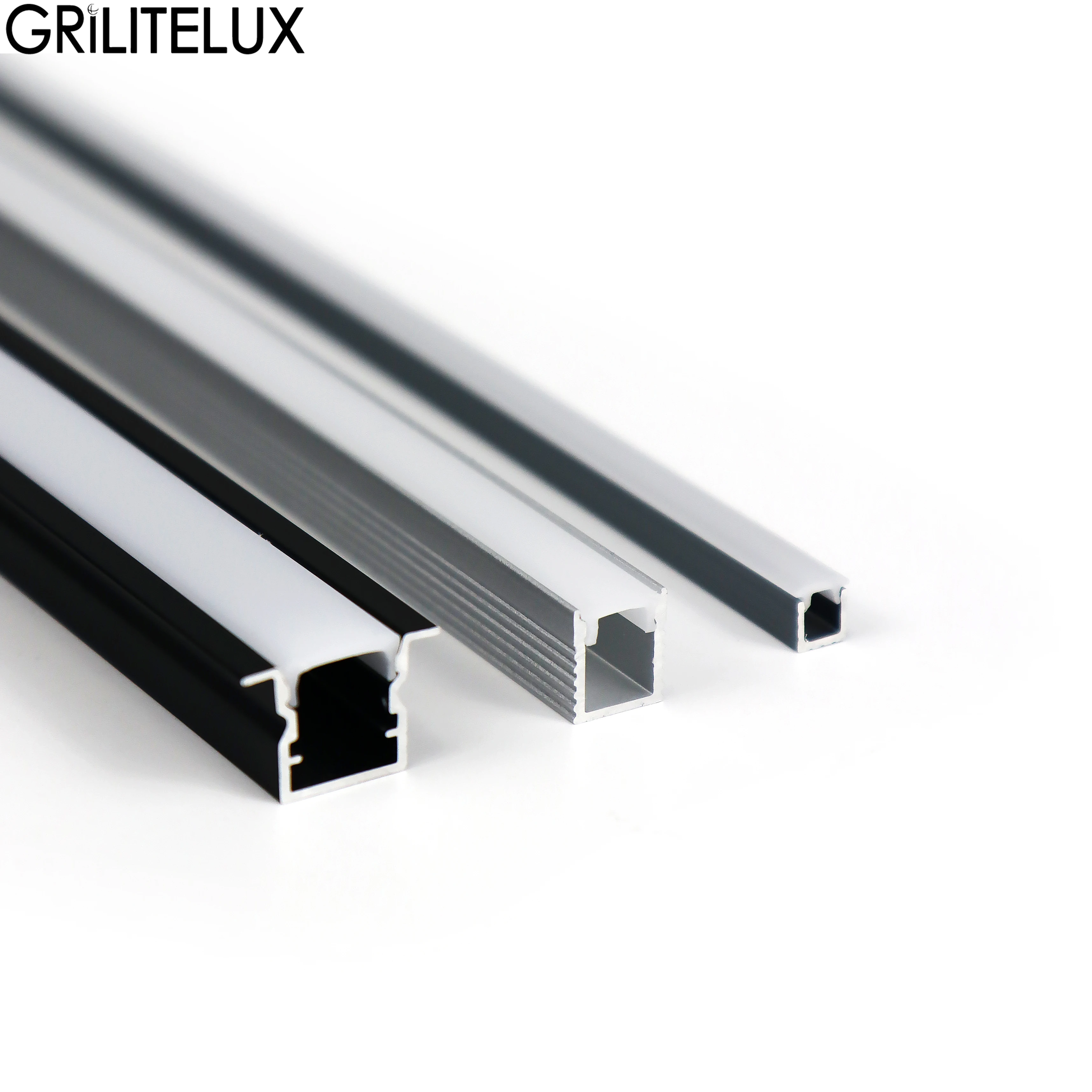 Customized 8Mm Width Surface Mounted Led Extruded Aluminum Track Channel for Led Strip Light