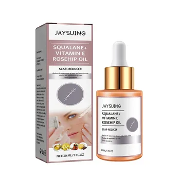 Custom logo Private Label Oem Squalane Vitamin E Rose Fruit  Repair Stretch Surgery Burn Marks Scar Removal Oil