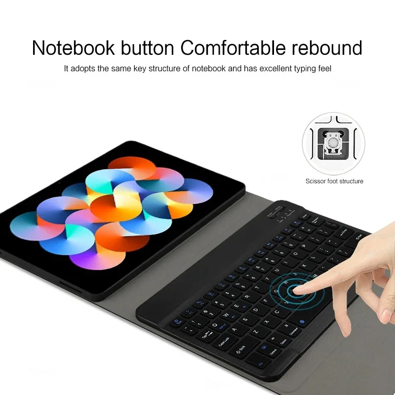 AZERTY Keyboard Case for OnePlus Pad 2023 Cover Clavier Azerty Keyboard for One Plus Pad 2 11.6 Inch Tablet Case Teclado