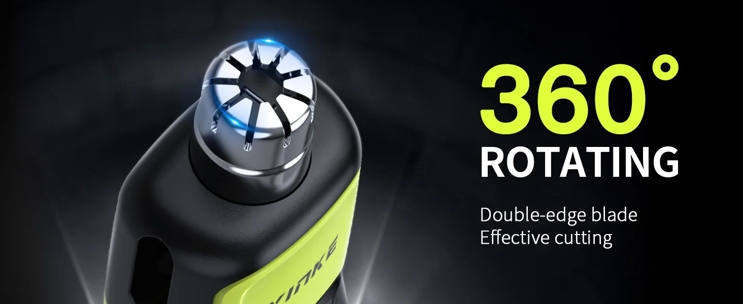 Yinke Waterproof Durable Nose Hair Trimmer Replacement Blade Head For