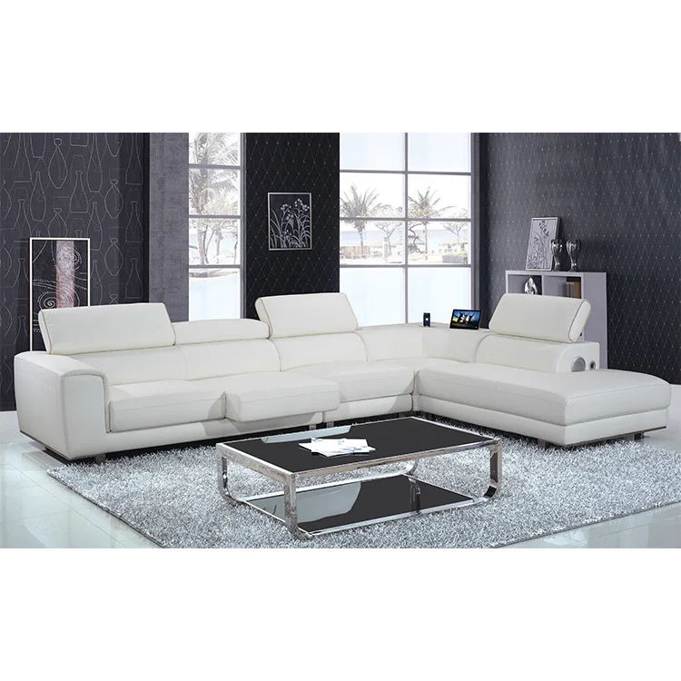 Best Selling Custom Living Room Functional Headrest Leather Recliner Sofa Lazy Boy Corner Sofa