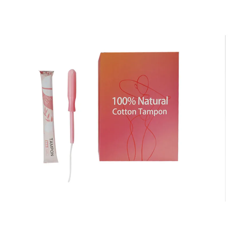 Wholesale Bulk 100 Organic Cotton Menstrual Tampon Vagina Catheter