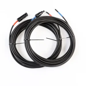CE Certification 7m 10m 12AWG Solar Connector 5.85mm Wire Reverse Connection Power Cable Custom Length