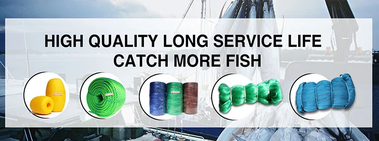 float rope fishing net