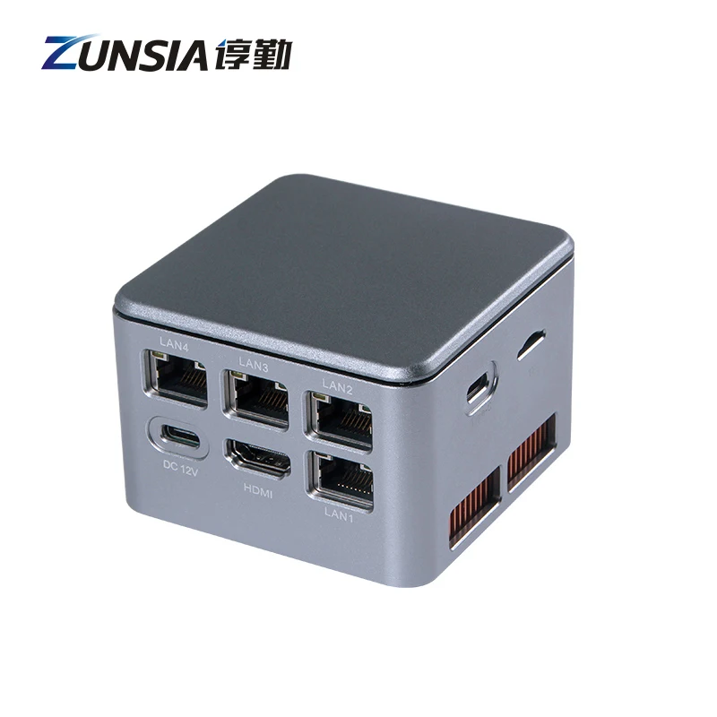 Zunsia Jasper Lake Intel N5105/N6006 - 4 LAN Ports Mini PC