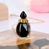 Black obsidian