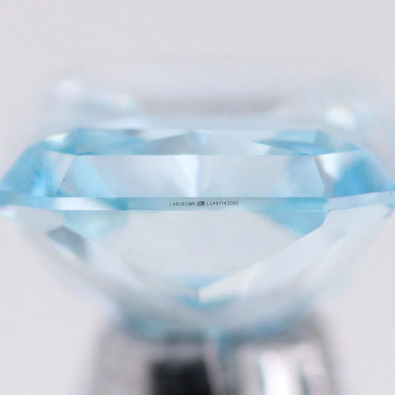 Lab Created Fancy Vivid Blue Diamond 2.53ct IGI Certified